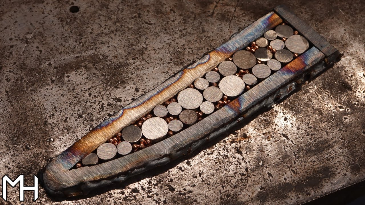 Forging the Most Complex Damascus Chef Knife I’ve Ever Made