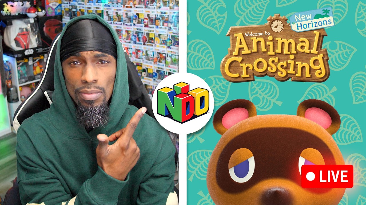 The Castle Build Begins 👑 | Animal Crossing: New Horizons (Day 23) #animalcrossing #live #fyp