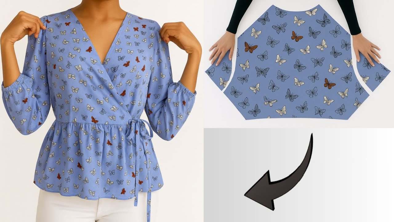 ✅ DIY Blouse Making ✂️🍁Effortless, Chic & Ideal for Daily Wear