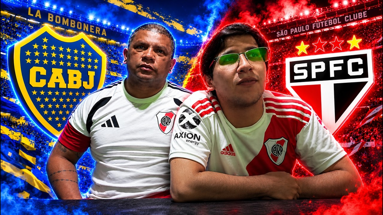 REACCIONAMOS a BOCA vs SAO PAULO EN VIVO | Los Lopez