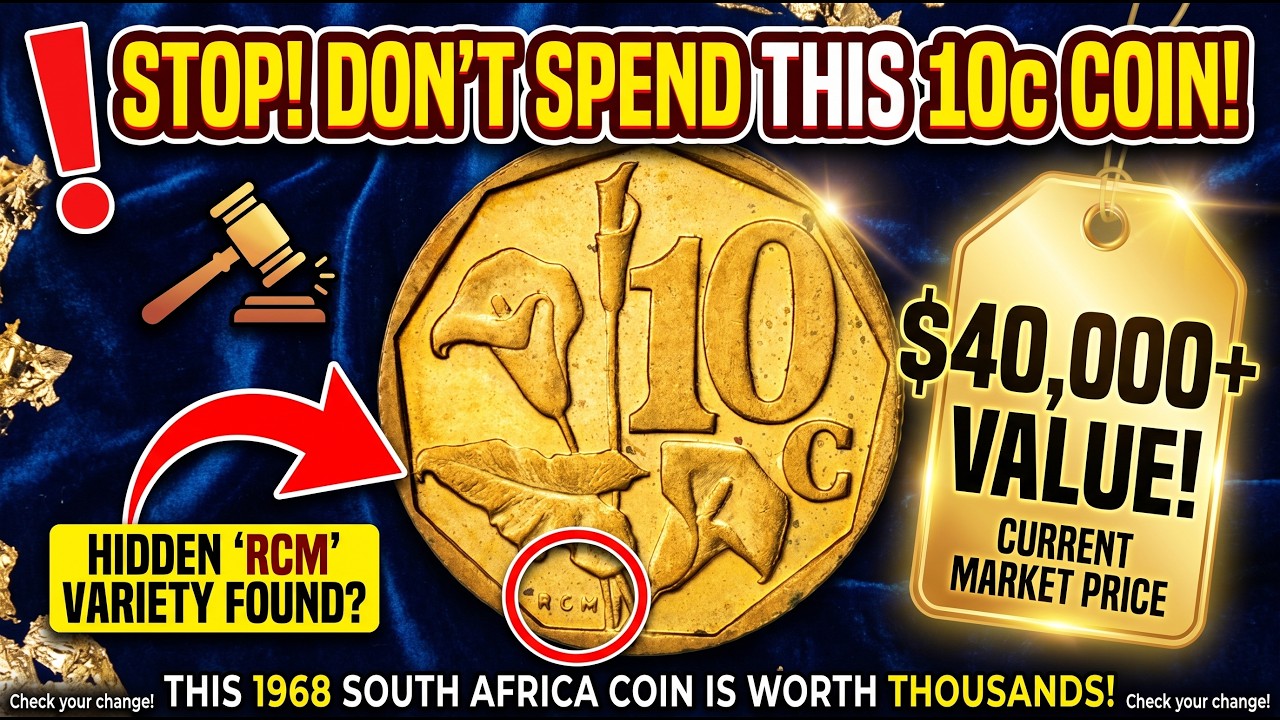 Top 5 Most Valuable South African Coins Worth Real Money!