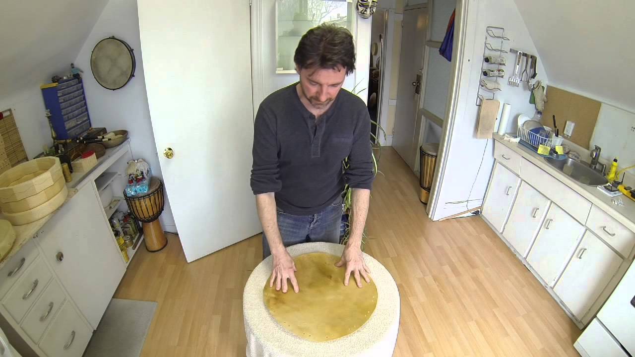 Deer Hide Drum Making Part 1