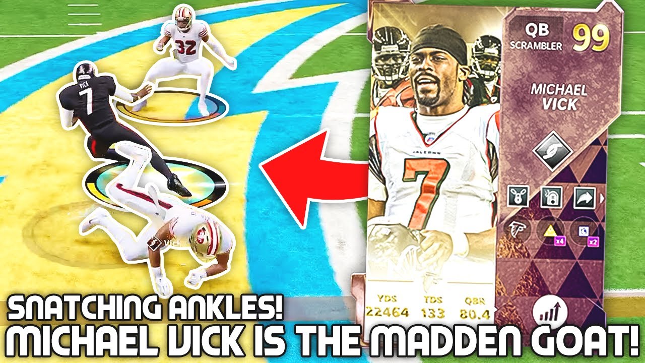 Michael Vick Is the MADDEN GOAT! Snatching Ankles! Madden 21