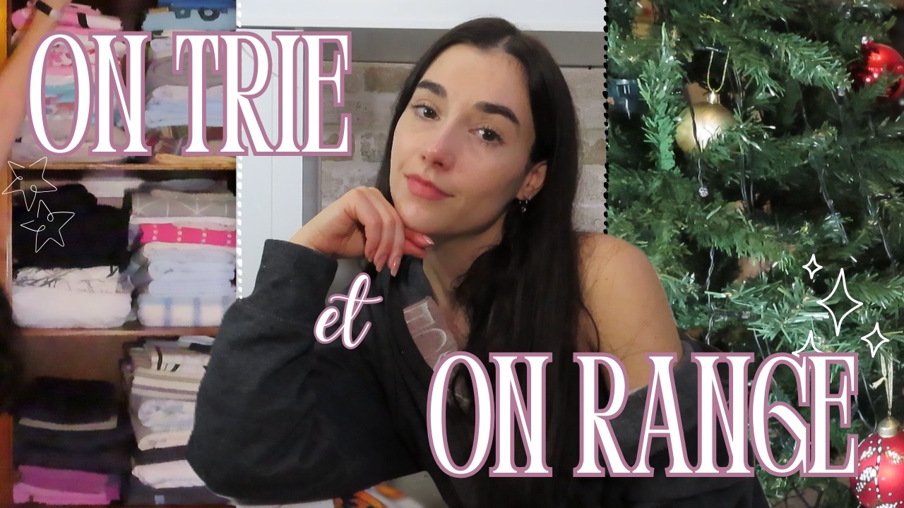 Bye bye Déco de Noël - Trier, ranger et Plier !