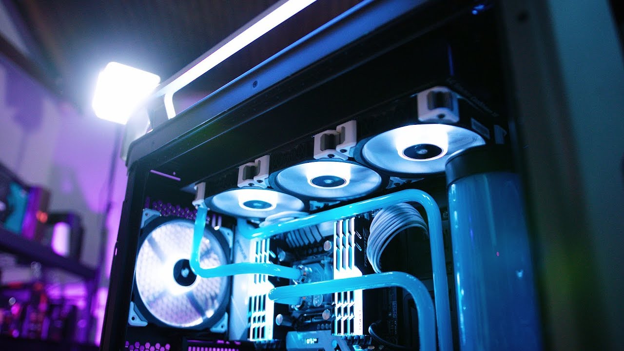 Watercooled and Overclocked 7960X in Cosmos C700P