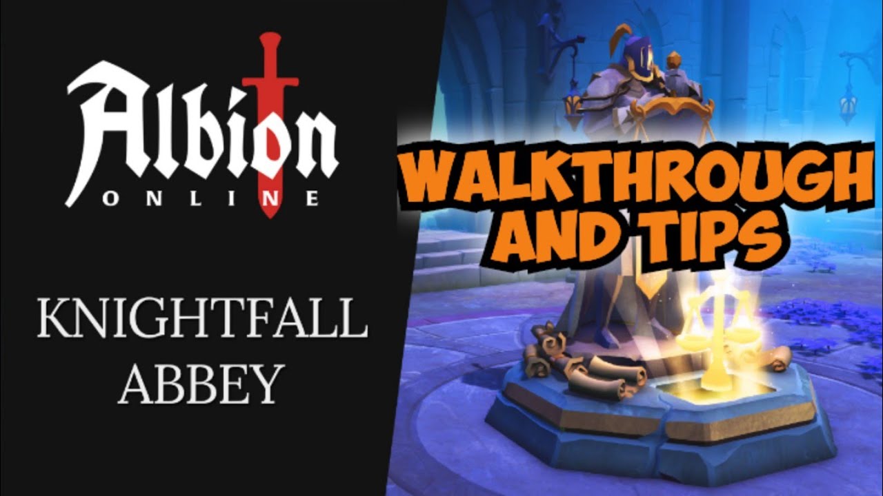 Knightfall Abbey Walkthrough | New Dungeon #albiononline #albion #albioneast #albionguide