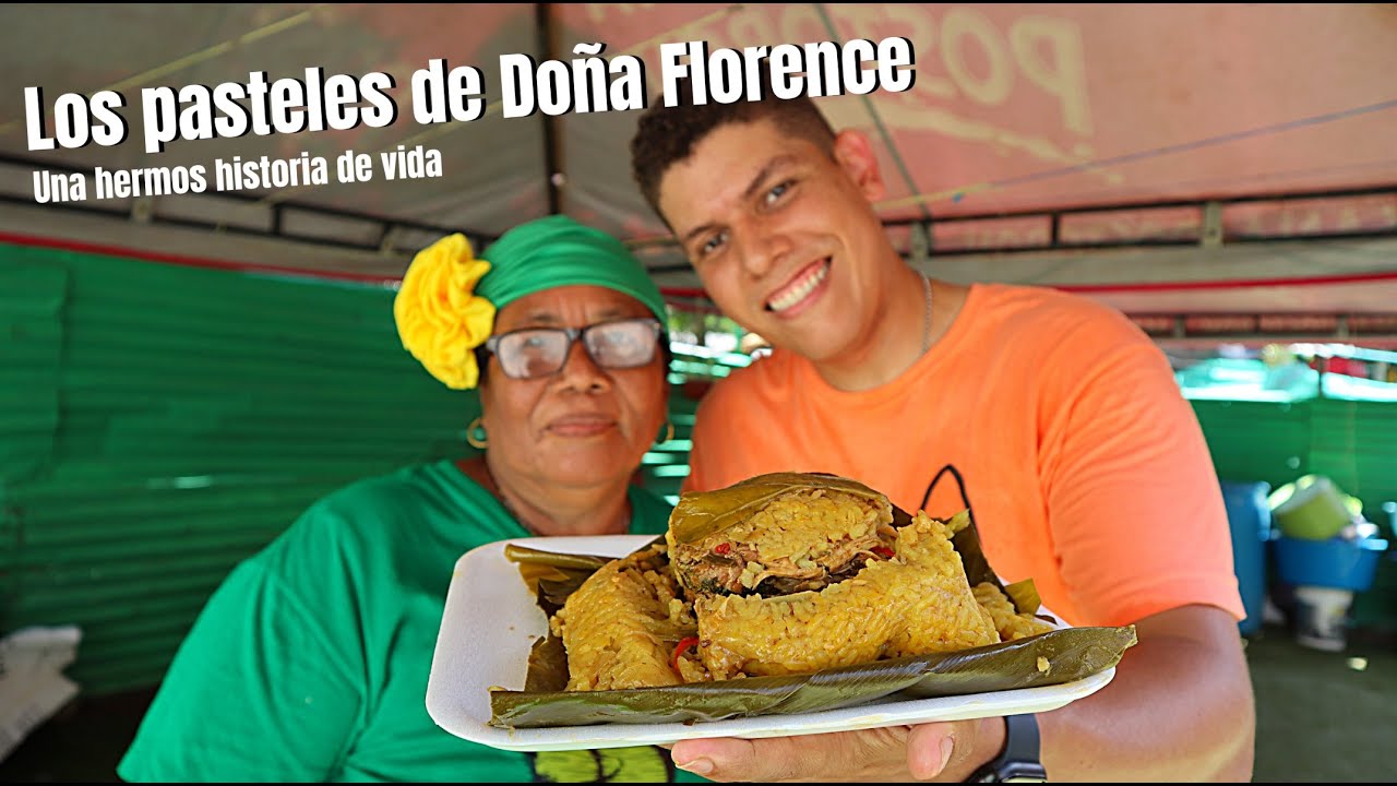 Los mejores PASTELES DE ARROZ de toda COLOMBIA 🥘 Pital de Megua