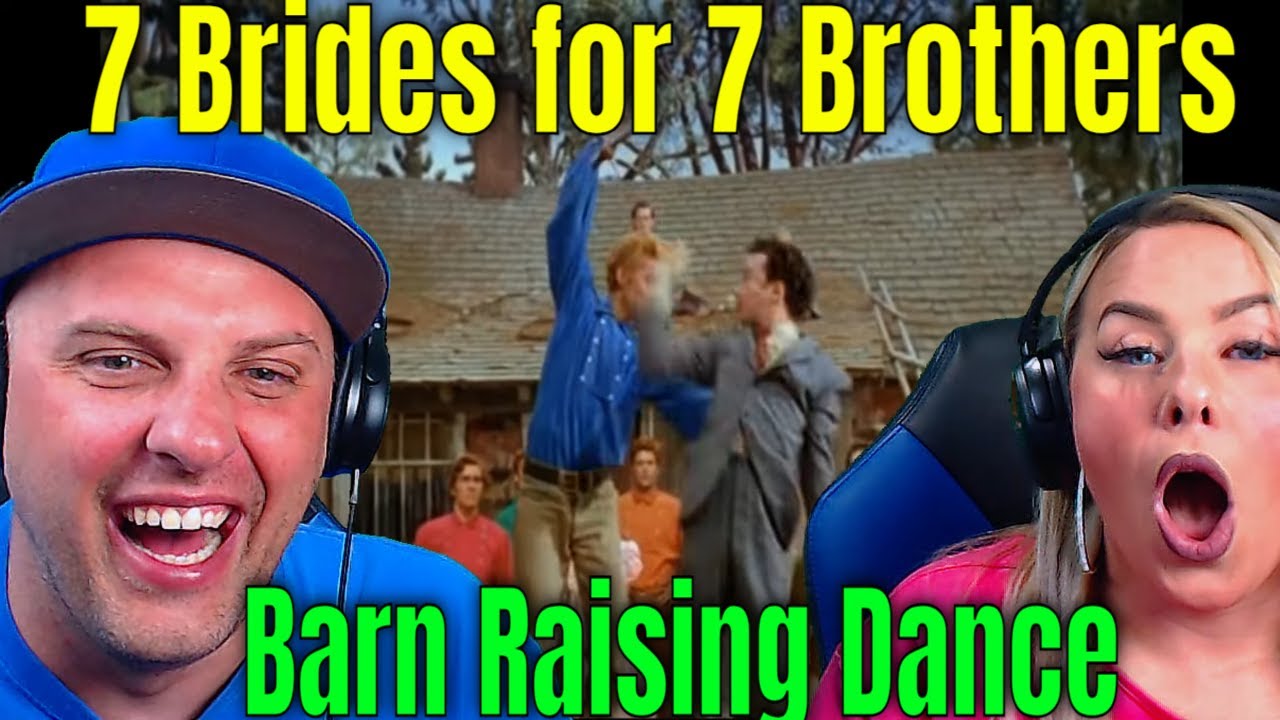 First Time Reaction To Barn Raising Dance (7 Brides for 7 Brothers) - MGM Studio Orchestra (HD)