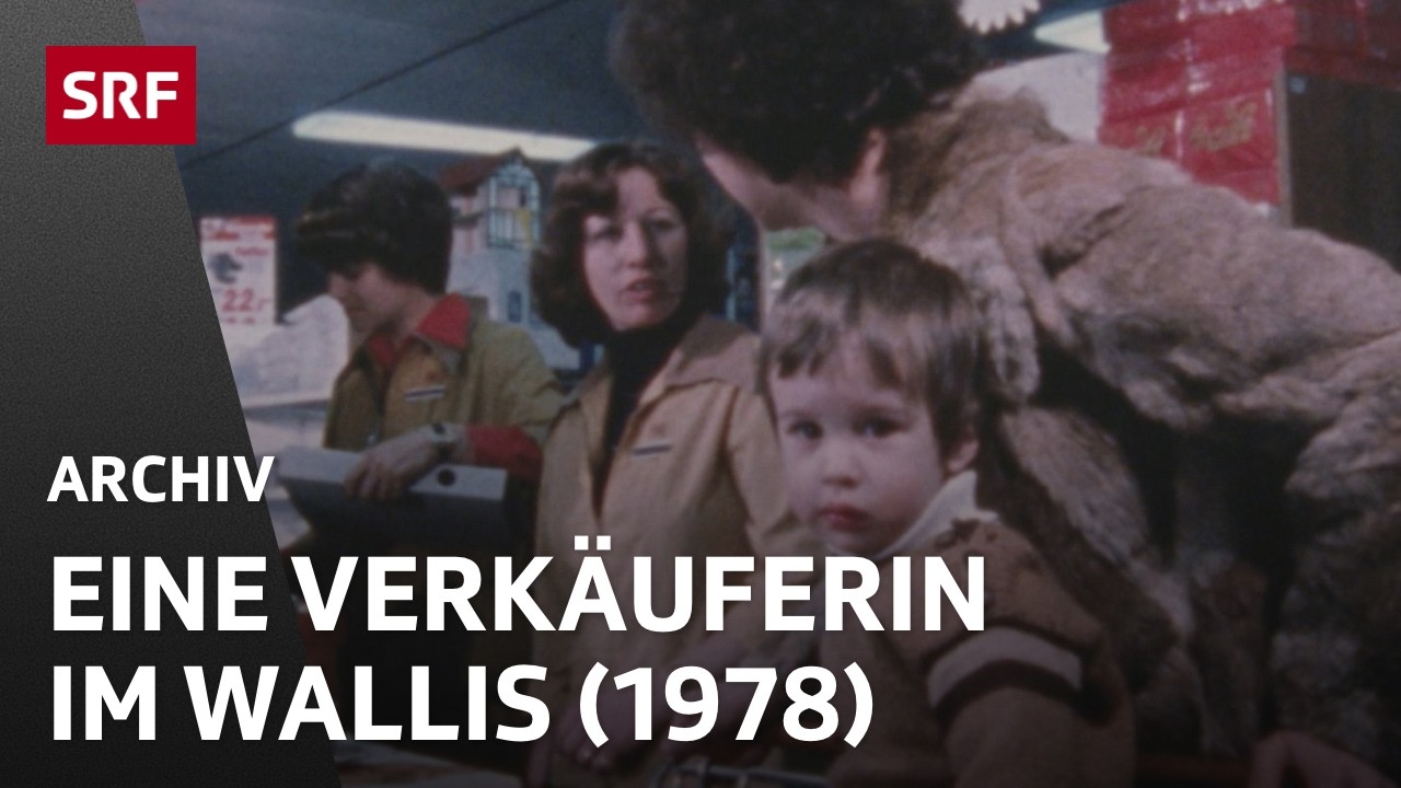 Verkäuferin (1978) | Frau und Arbeit früher | Leben und Arbeiten in der Schweiz | SRF Archiv