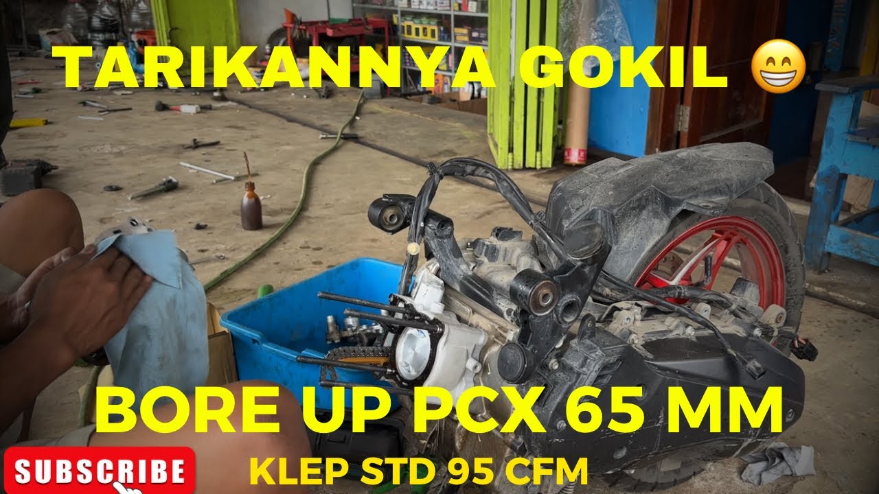 BORE UP PCX 160 65 MM KLEP STD