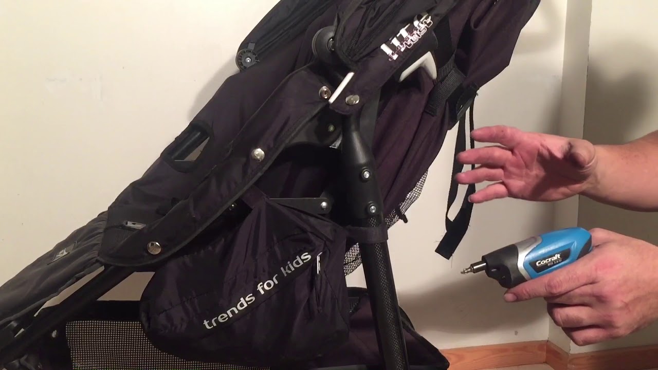 How to Make a TFK Joggster Twist Lite Fold Easily / Smoothly Again