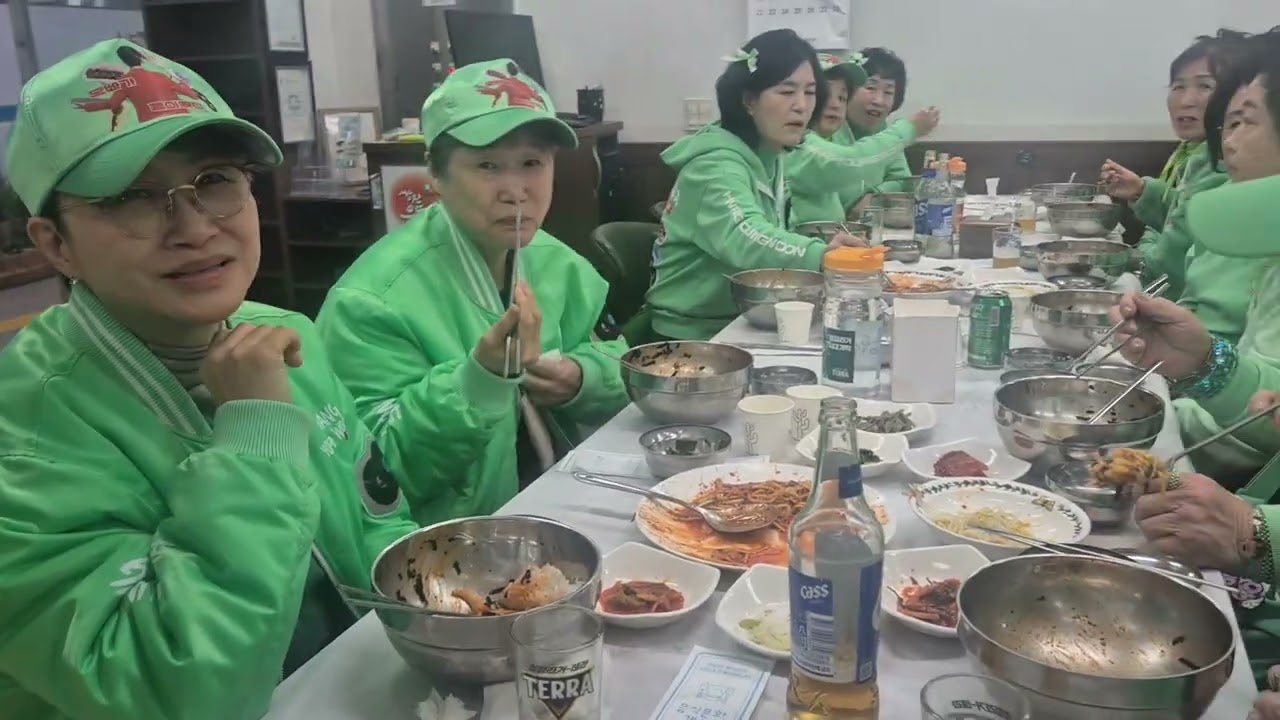 강진 도착했어요 #제주에서 오신 세자매팬님과 함께 저녁식사