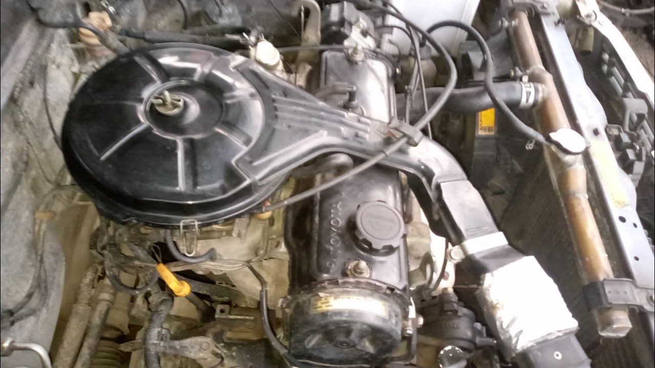 Toyota 2E Carb Vacuum Hose Connections