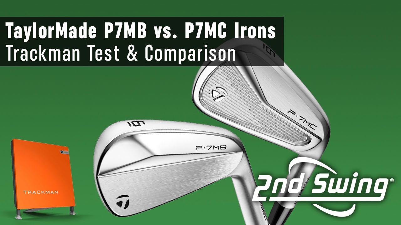 TaylorMade P7MB vs. P7MC Irons | Trackman Test & Comparison