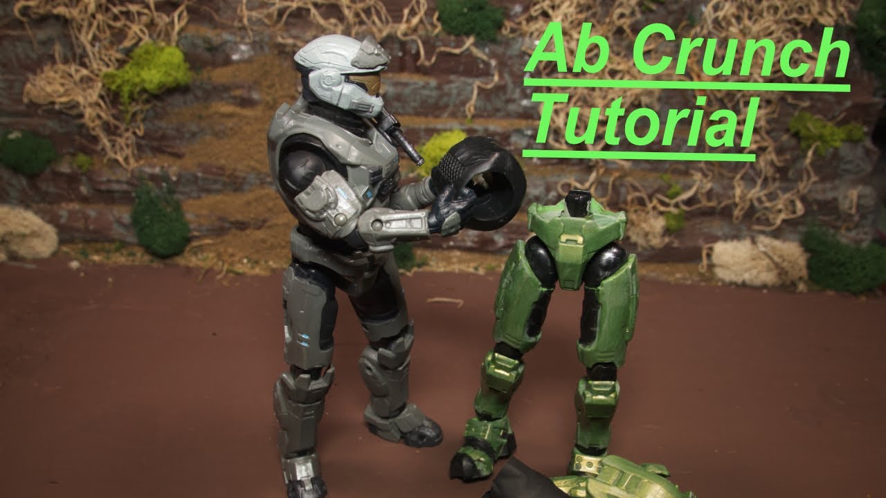 Halo Spartan Collection Ab Crunch mod (no cutting…mostly)