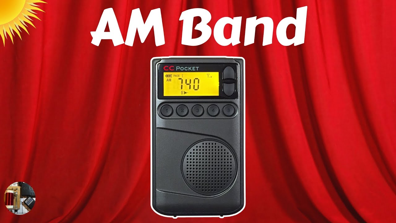 C.Crane CC Pocket AM FM WX Alert Radio 2024 Edition Daytime AM