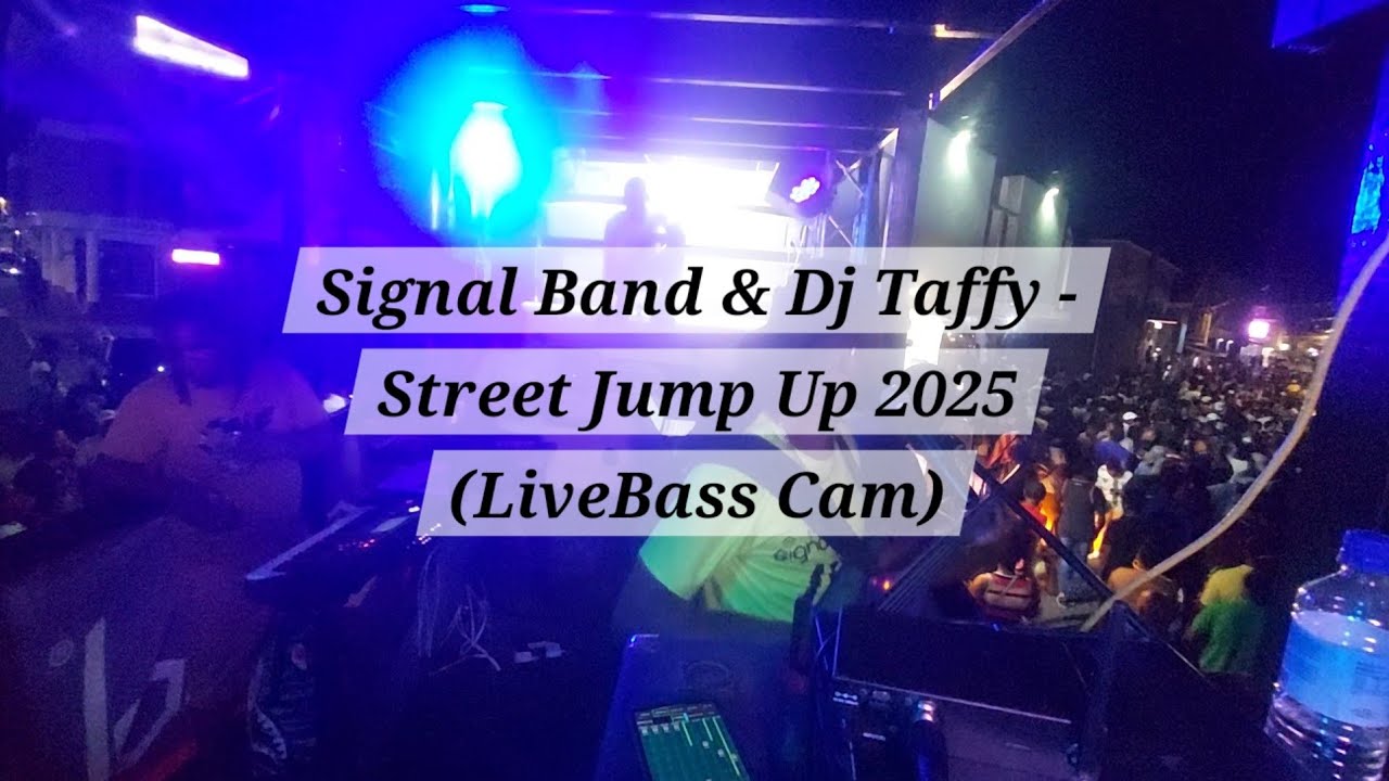 Signal Band & Dj Taffy - Street Jump Up 2025 (Live Bass Cam) 