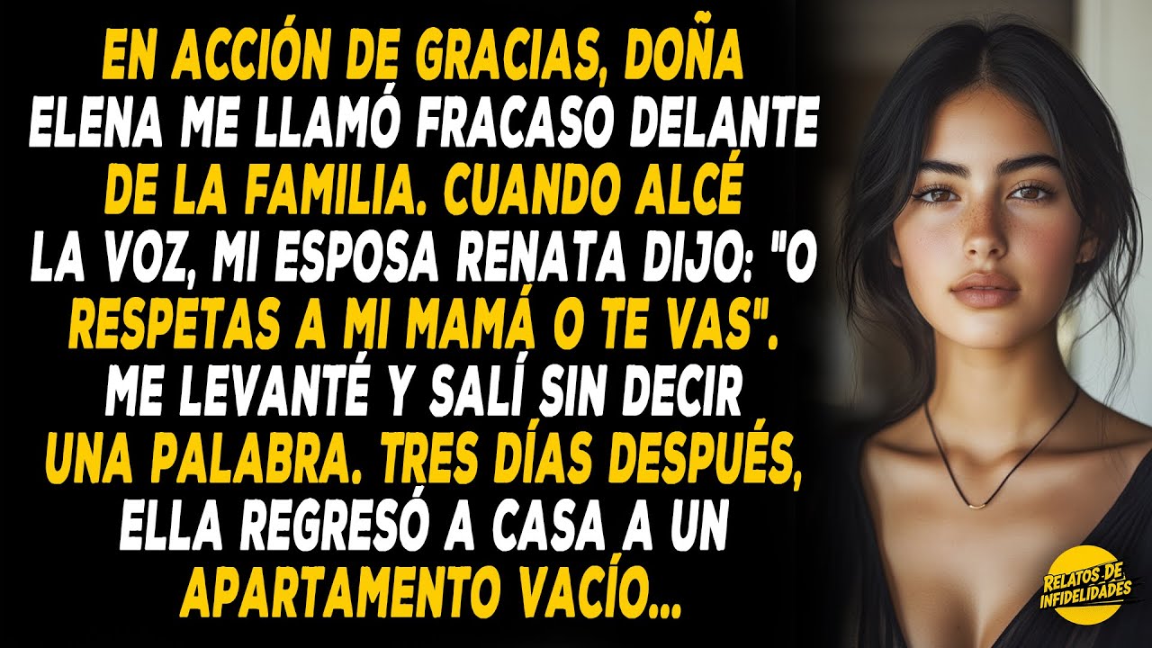 Mi Esposa Me Dio Un Ultimátum En Acción De Gracias, Y Mi Salida Silenciosa Llevó A Un Hogar Vacío...