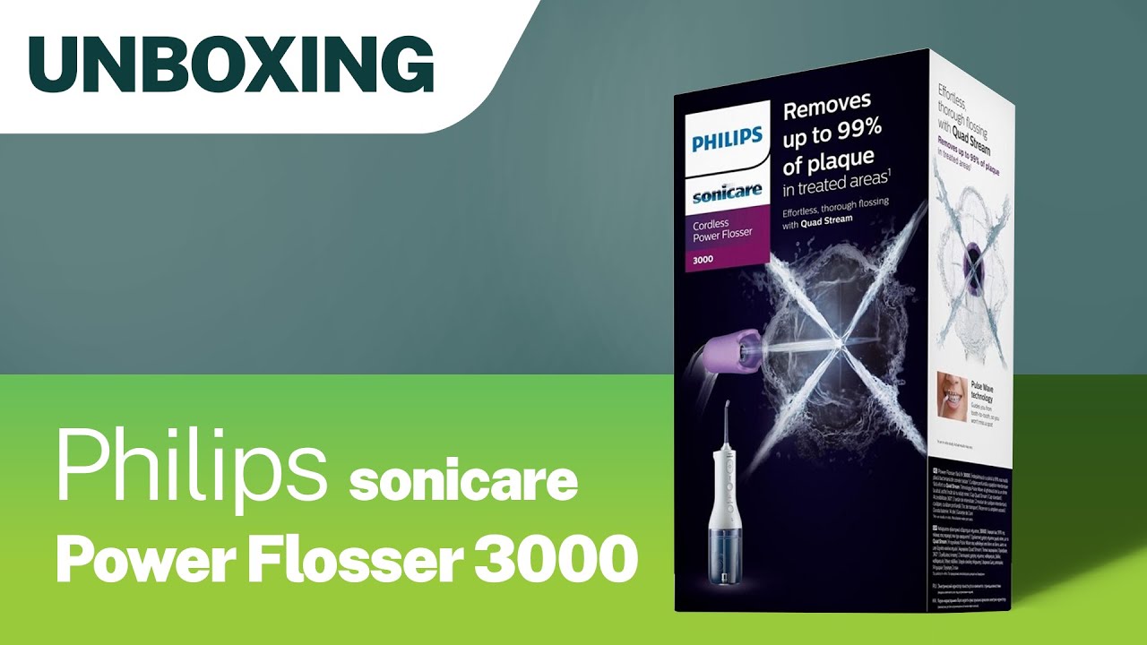Unboxing irygatora dentystycznego Philips Sonicare Power Flosser 3000📦