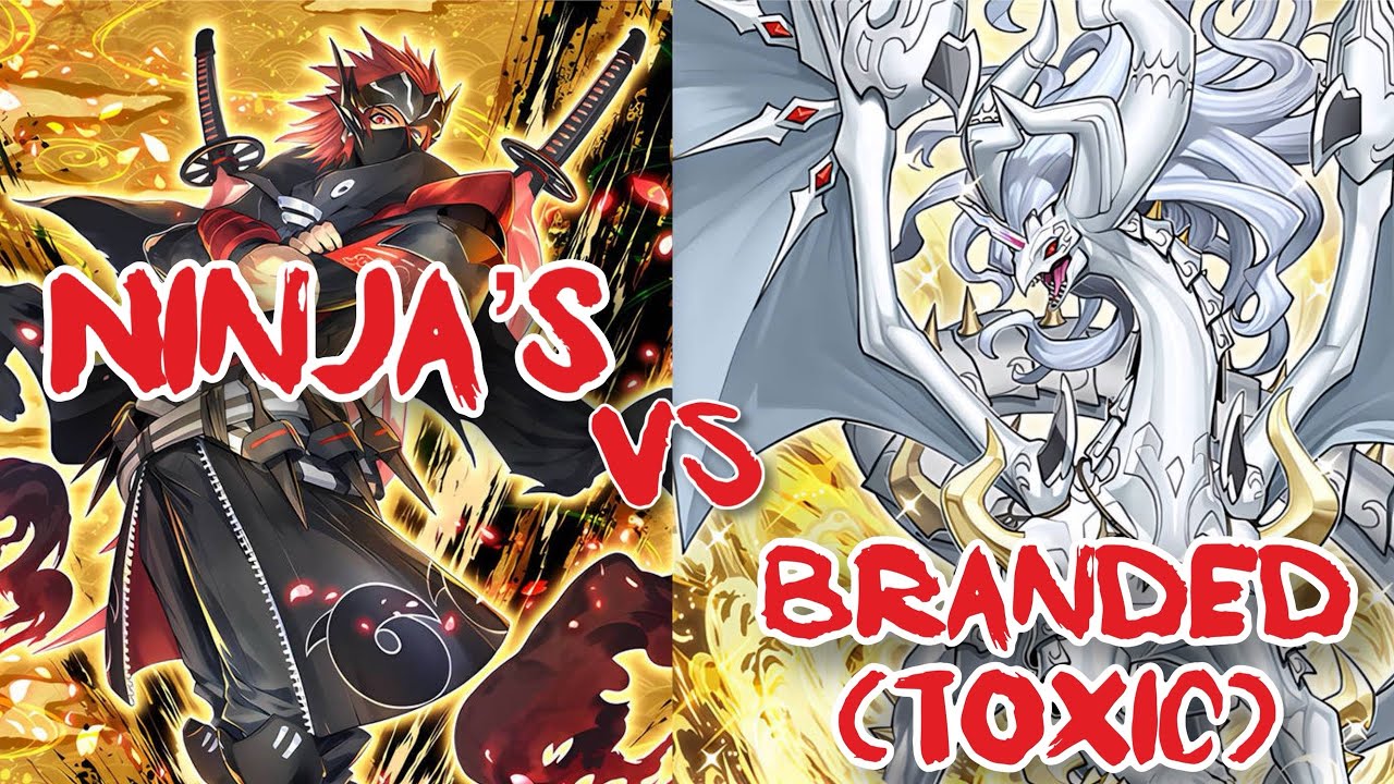Ninja’s Vs TOXIC Branded Player! Yu-Gi-Oh Master Duels