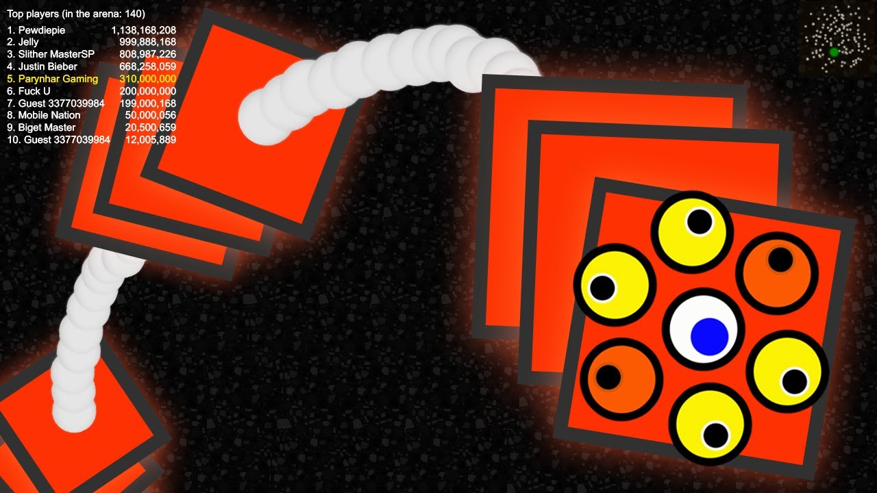 Worms Zone &copy; 3M  Skill vs Pro Gain Best Epic Troll Top 1 Slither Snake io Online Games
