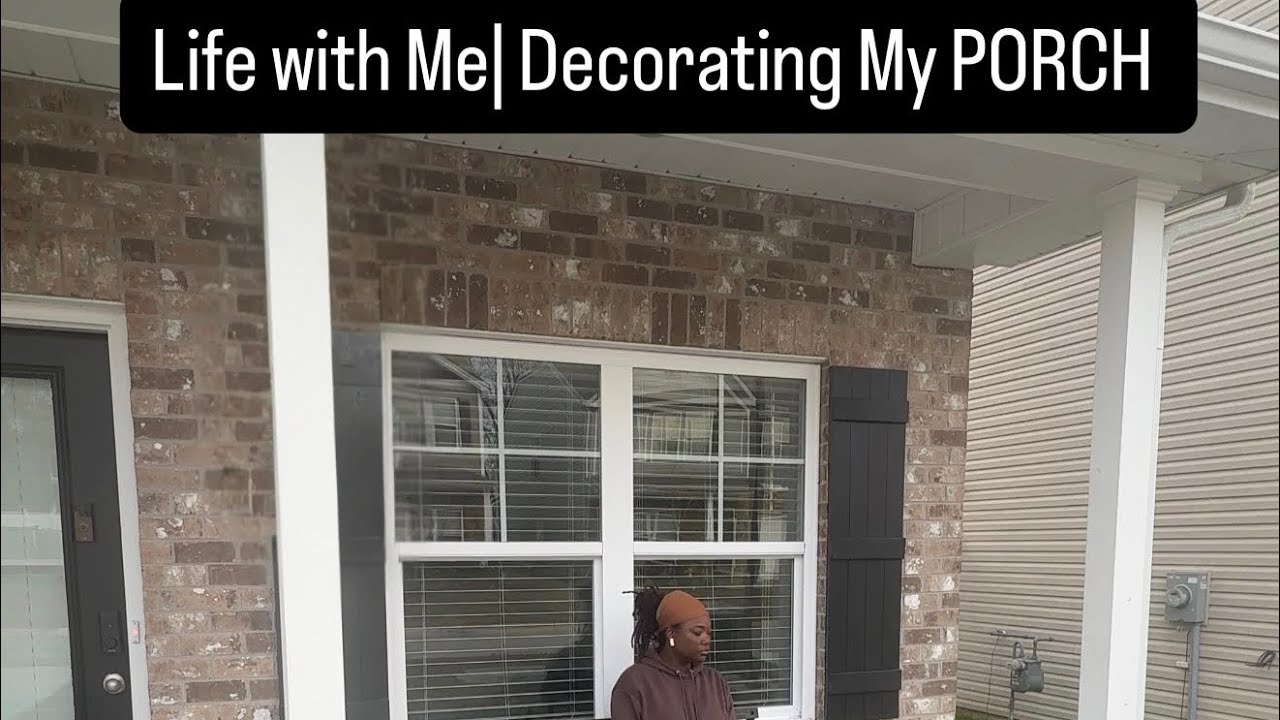 Days In My Life| Decorate My Front Porch 