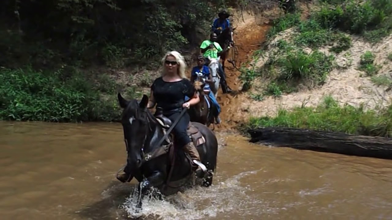 Ebony Horsemen Trail Ride 2014 - Shellby River TR