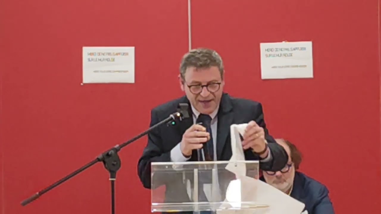 La sécurité à Fontainebleau (réunion publique) présentée par Stéphane Maître #elections