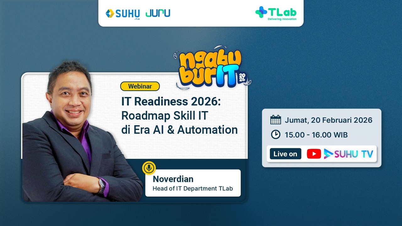 IT Readiness 2026 : Roadmap Skill IT di Era AI & Automation | NgabuburIT 2026