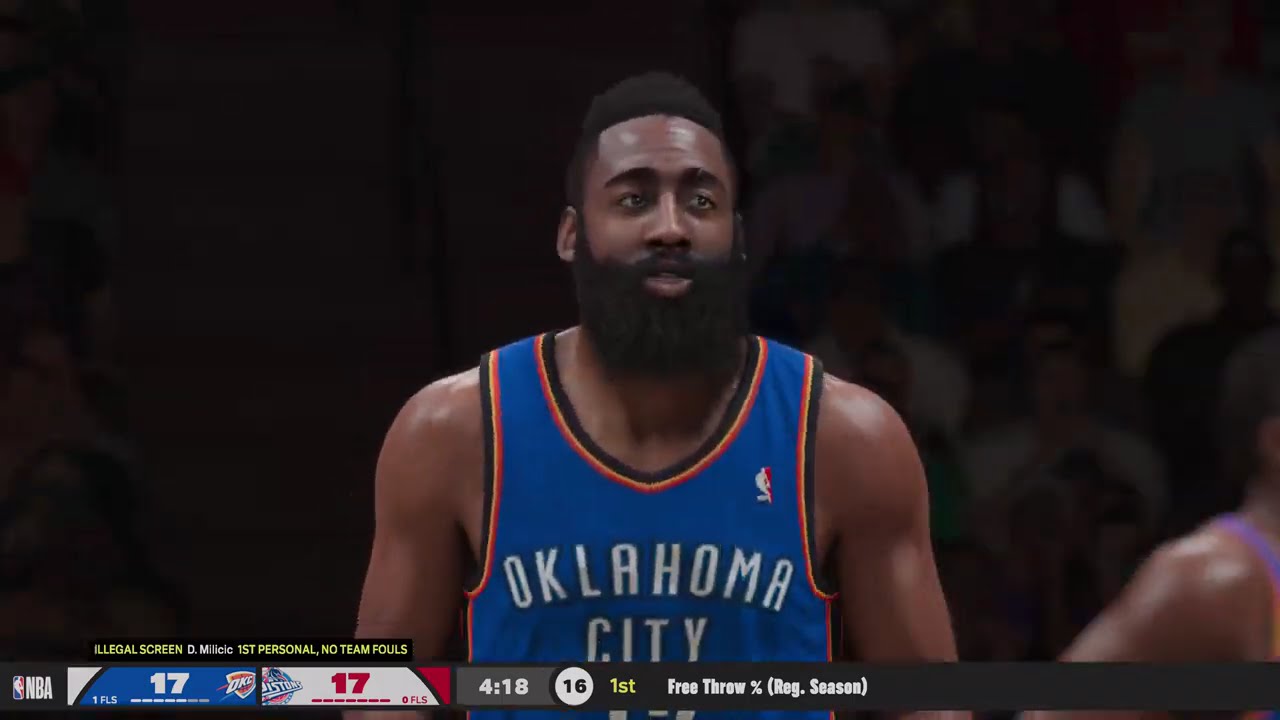 【2K26 NBA 】'11-'12 Oklahoma City Thunder vs '03-'04 Detroit Pistons