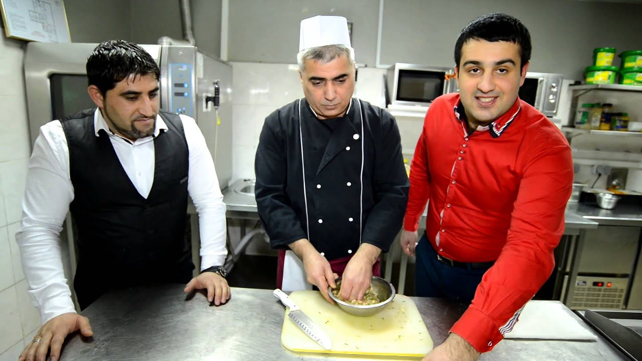 Талышская кухня... ''Тырши-кабоб'' Talish metbexi 18.03.2014