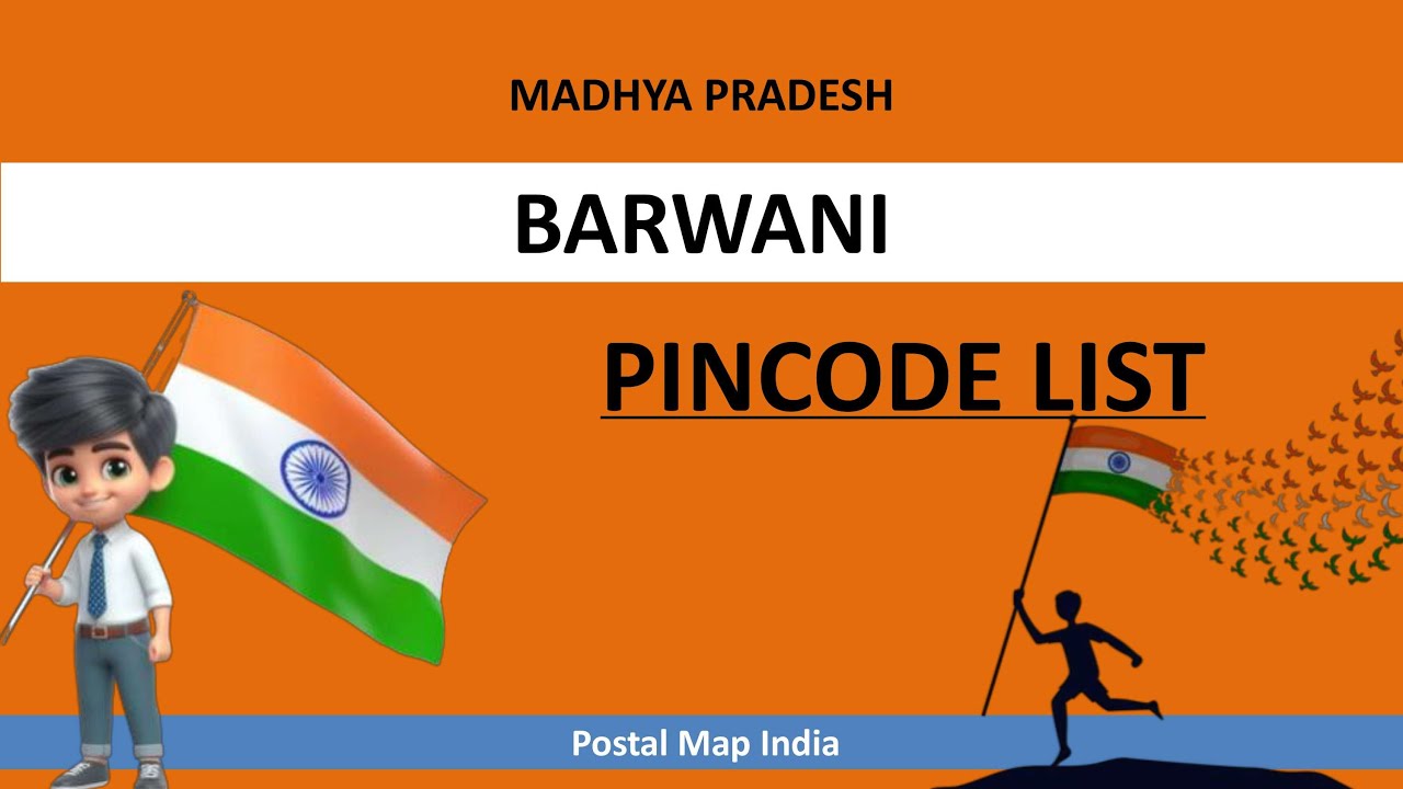 Barwani District Pincode List || MADHYA PRADESH Zip Codes