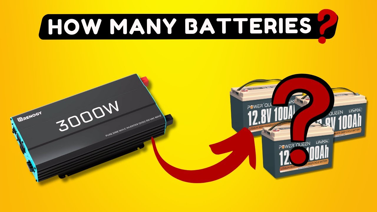 Ile akumulator&oacute;w 12 V potrzeba do falownika 3000 W? - Unikaj tego błędu!