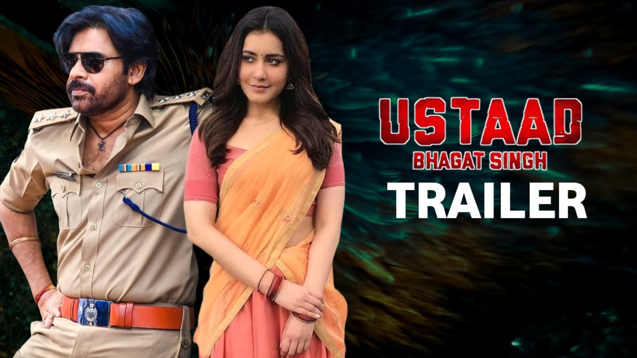Ustaad Bhagat Singh Official Trailer | Pawan Kalyan | Raashi Khanna | Studio Gulla