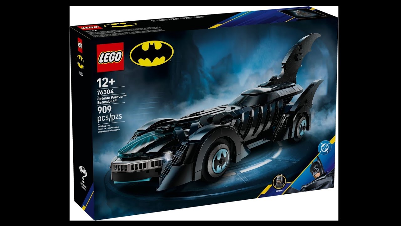 Lego 76304 Batman Forever Batmobil Unboxing