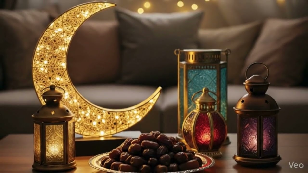 خلفية رمضان 🌙 (هلال وفانوس) - Ramadan Screen Background