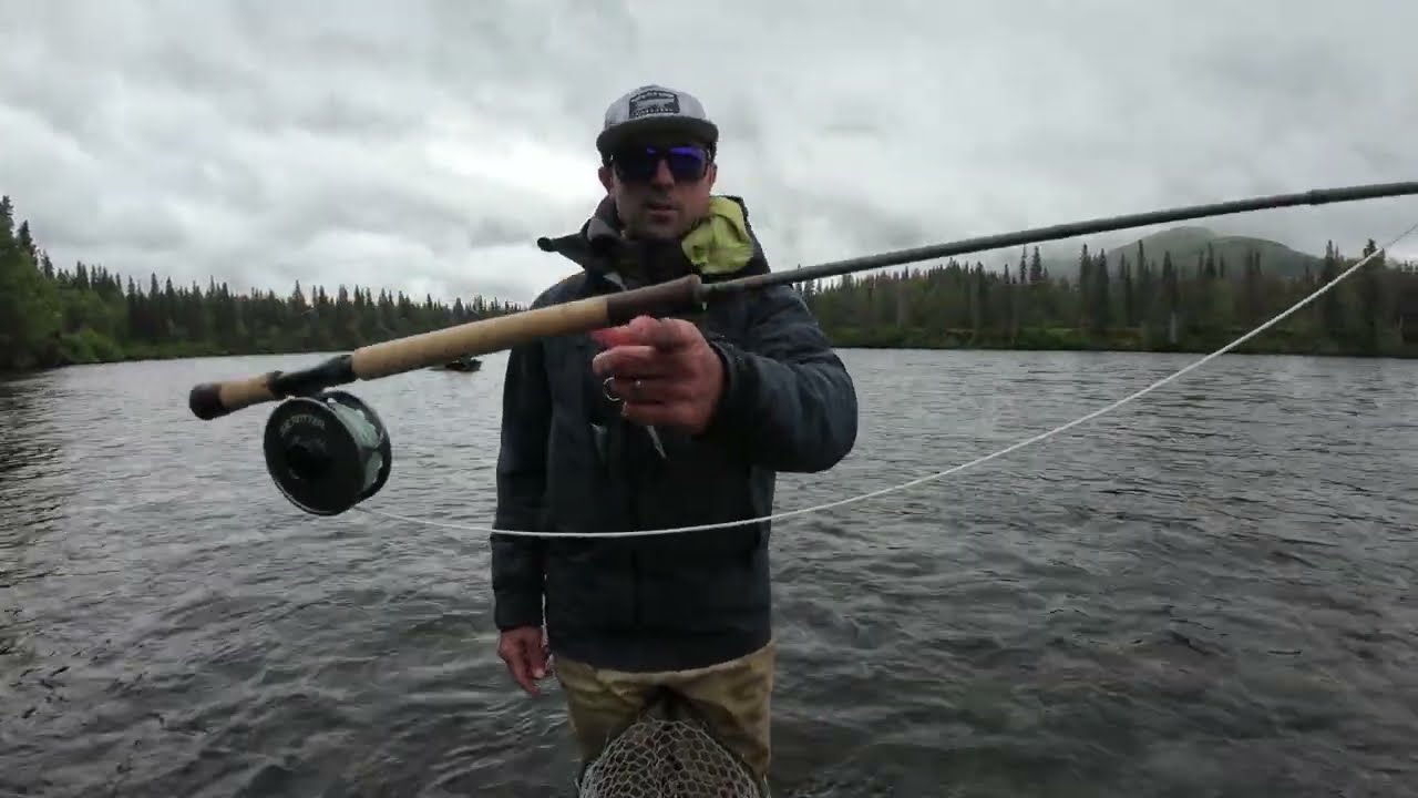 Уроки спей-заброса, хариус и обзор двуручного удилища Redington Claymore Trout Spey