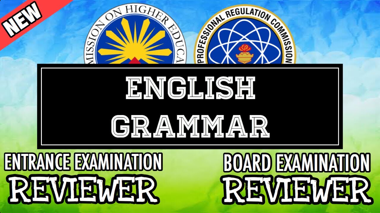 Entrance Exam Reviewer | Common Questions with Answer in English Grammar