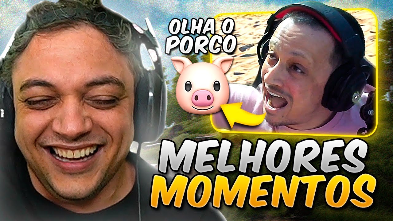 OLHA O PORCO, OLHA O POOOOORCO!!!!🐷🤣 - Melhores Momentos PUBG