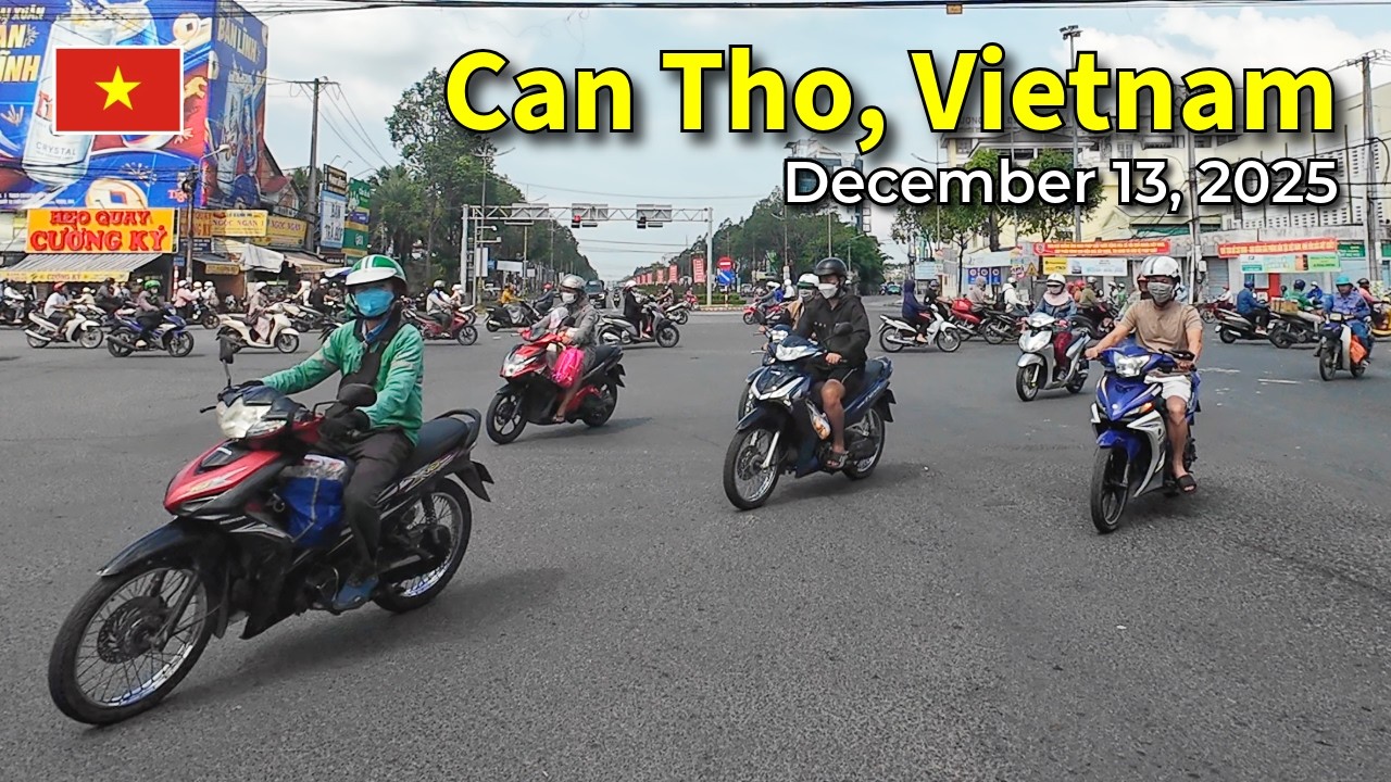 Can Tho, Vietnam - Dec 13, 2025 [4K/50fps] (82 minutes)