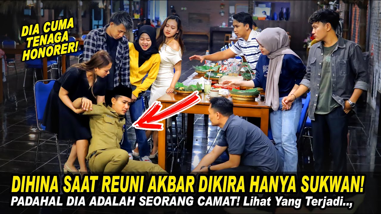 DIHINA SAAT REUNI AKBAR DIKIRA HANYA SUKWAN PADAHAL DIA ADALAH SEORANG CAMAT MUDA!Lihat Yang Terjadi
