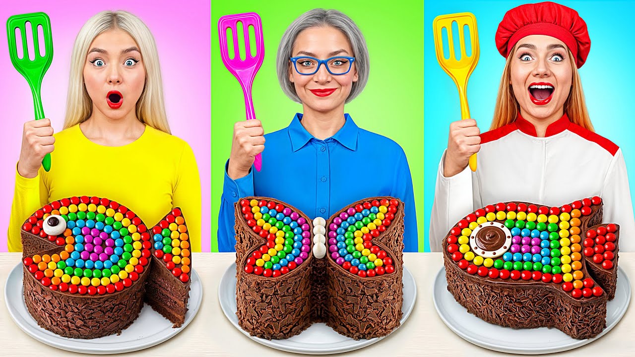 Кулинарный Челлендж: Я против Бабушки | Безумная Кулинарная Битва от Super Hyper DO