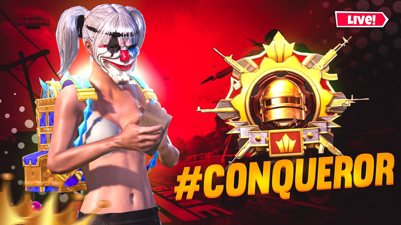 PUBG 7KD CONQUEROR PLAYER LIVE GAMEPLAY -ANDRO GAMING