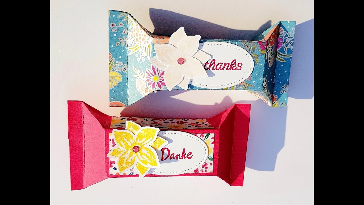 Besondere Box- beidseitig selbstschliessend mit Stampin`Up!