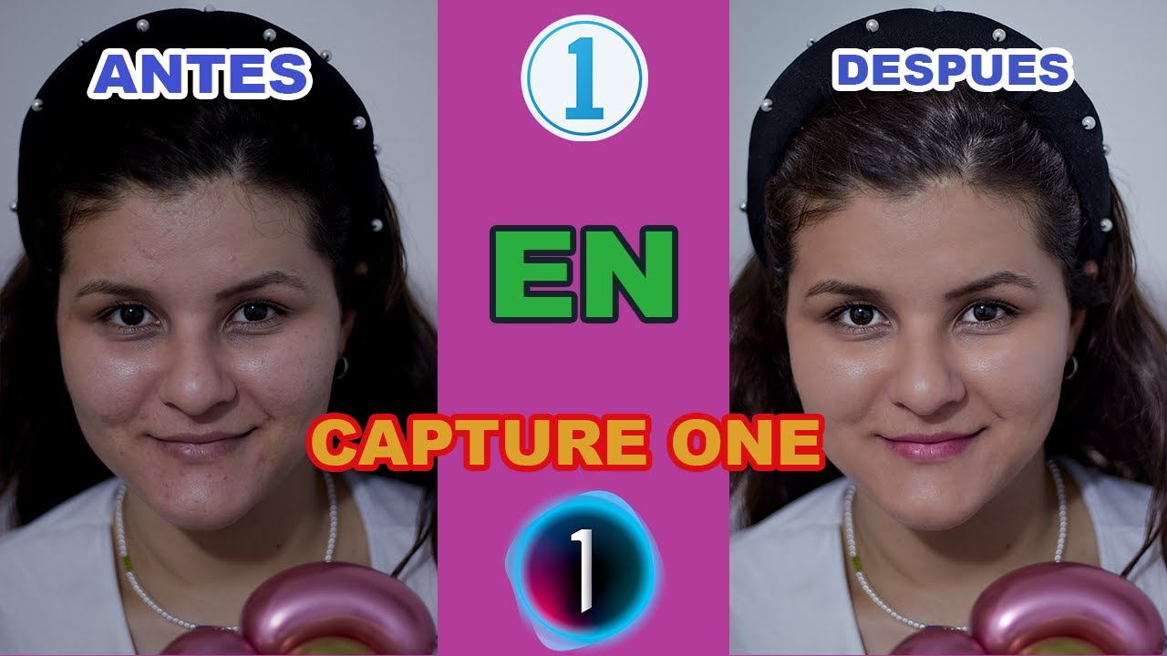 Revelado RAW de retrato femenino mediante Capas De Ajustes en Capture One pro 2021