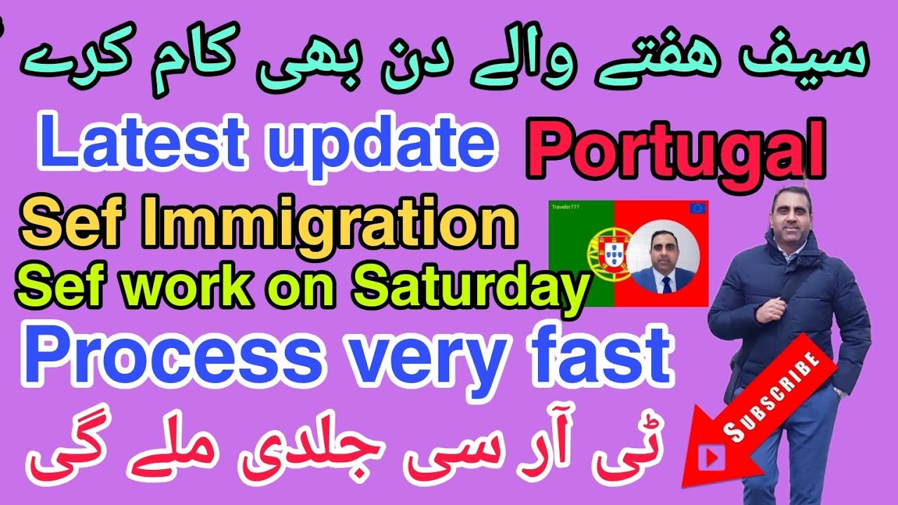 Portugal Immigration updates | Sef |Apmma | Traveler777