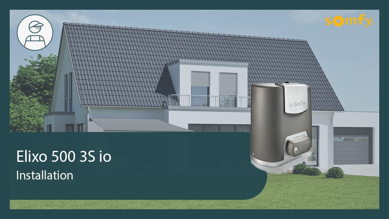 Elixo 500 3S io - Installation | Somfy