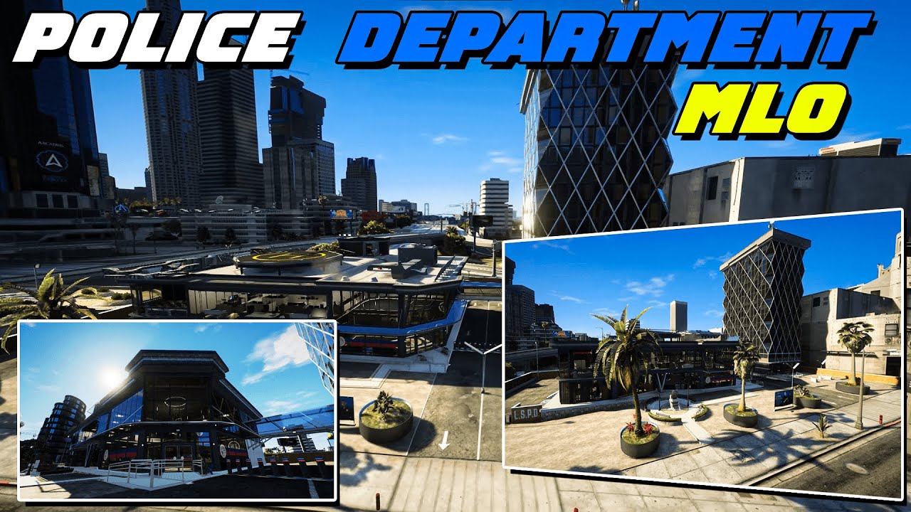 Rockford Hills Police Department MLO | Seal Shop | QBCore/ESX | FiveM Tutorial #157