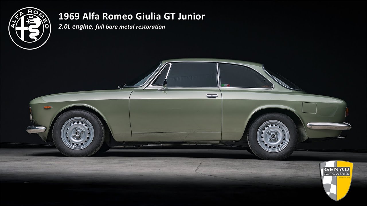 The Stepnose! A 1969 Alfa Romeo Guilia GT Junior