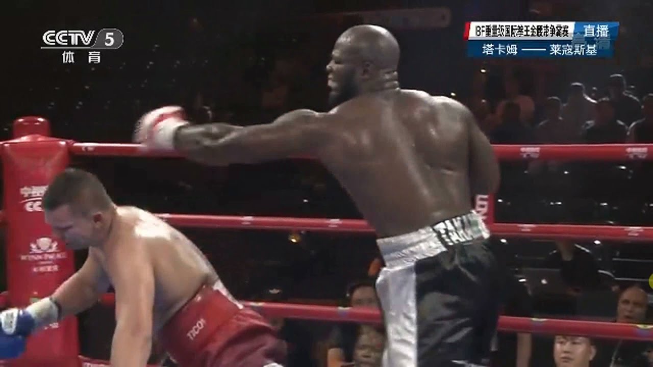 Takam vs Rekowski - last round  (KO) / ostatnia runda